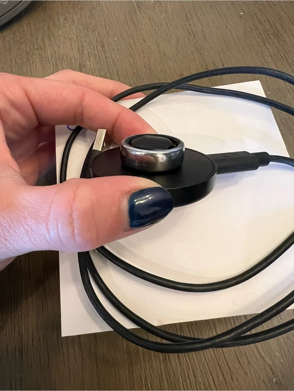 Oura Ring Gen 3 Horizon Silver-Size 8